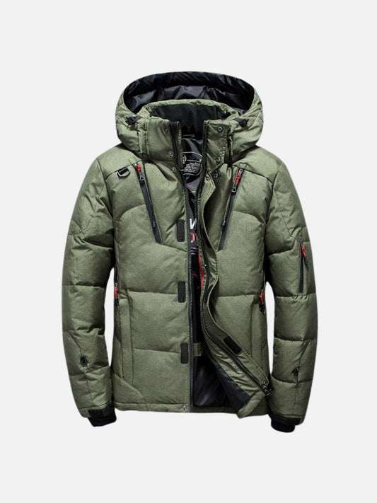 Detachable Hood Insulated Jacket