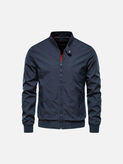 Windproof Stand Collar Jacket