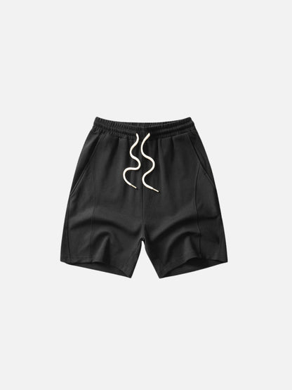 Twill Cotton Relaxed Shorts