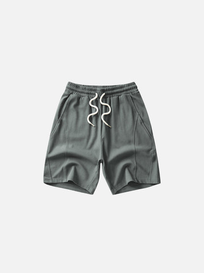 Twill Cotton Relaxed Shorts