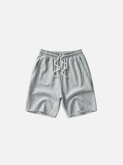 Twill Cotton Relaxed Shorts