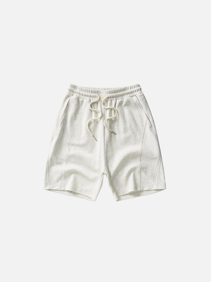 Twill Cotton Relaxed Shorts