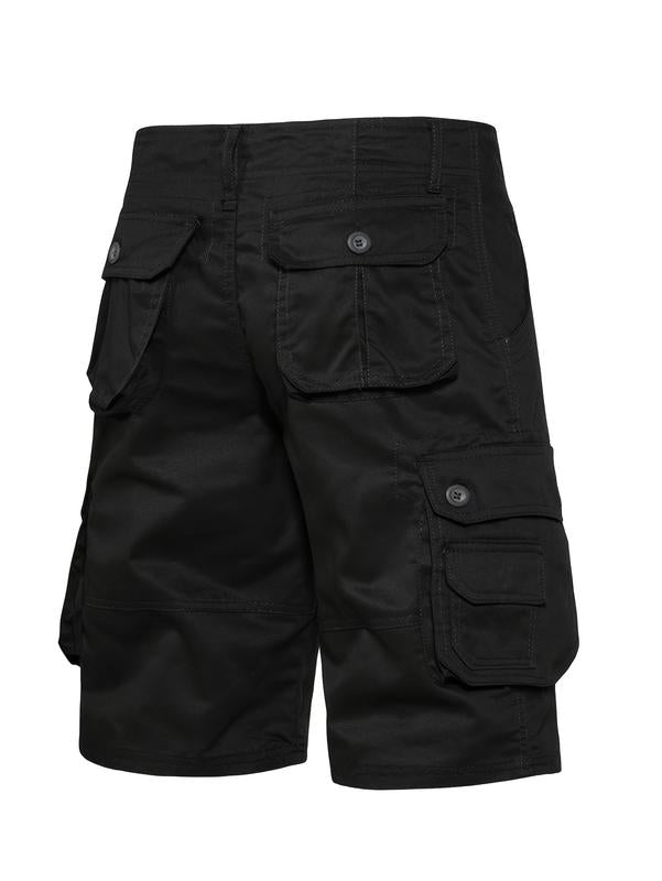 Heavy-Duty Cargo Shorts, 6-Pocket Workwear