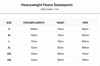 MV Classic Heavyweight Fleece Sweatpants