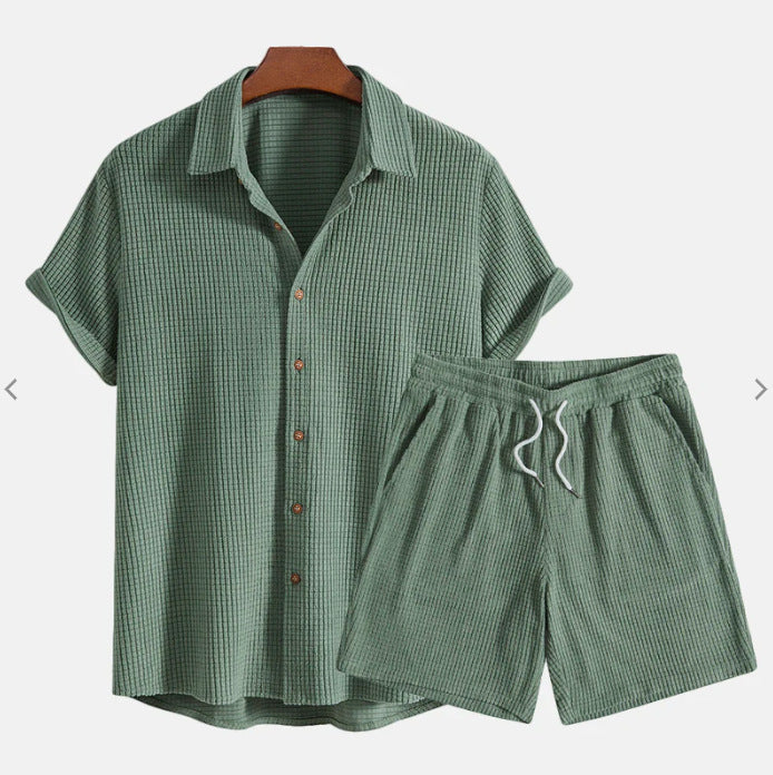 Breeze Camp Shirt & Shorts Set