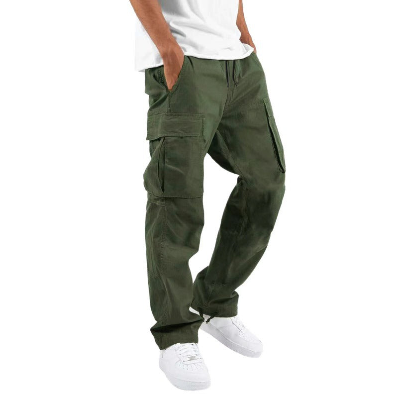 Drawstring Cargo Pants