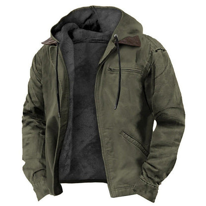 Hooded Utility Winter Jacket