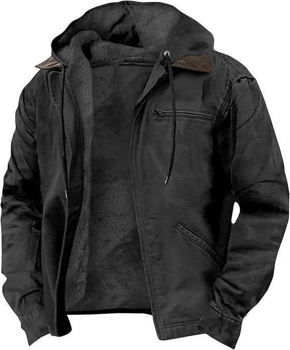 Hooded Utility Winter Jacket
