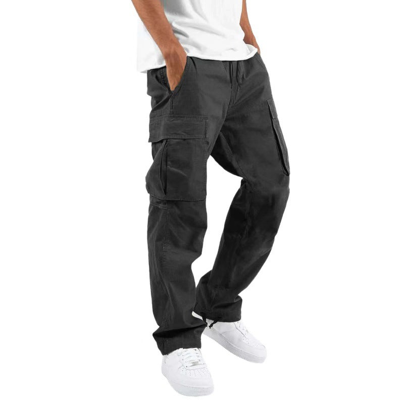 Drawstring Cargo Pants