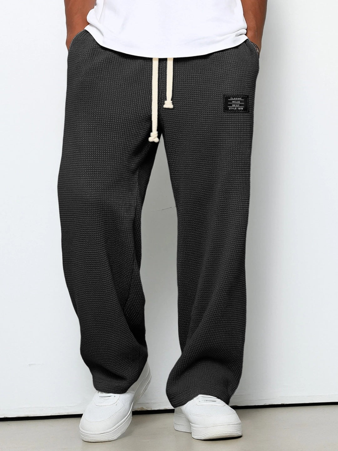 Drapey Straight-Leg Trousers