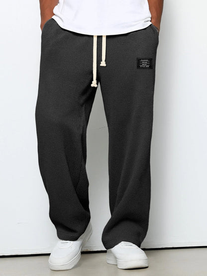 Drapey Straight-Leg Trousers