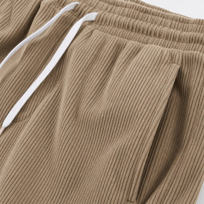 Corduroy Drawstring Shorts
