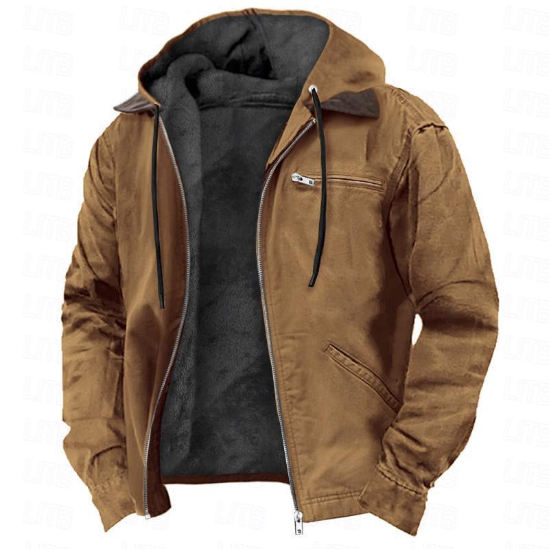 Hooded Utility Winter Jacket