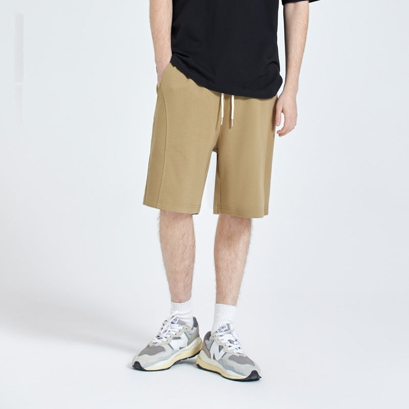 Twill Cotton Relaxed Shorts