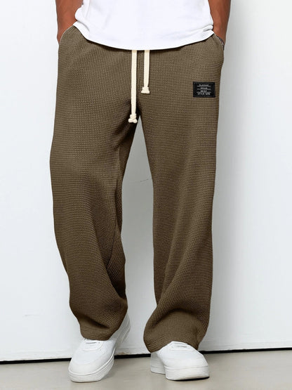 Drapey Straight-Leg Trousers
