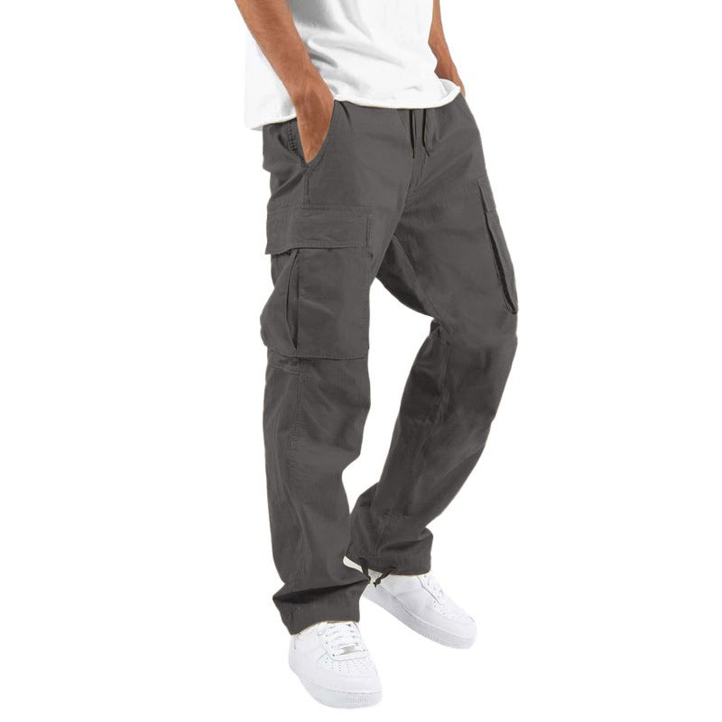 Drawstring Cargo Pants