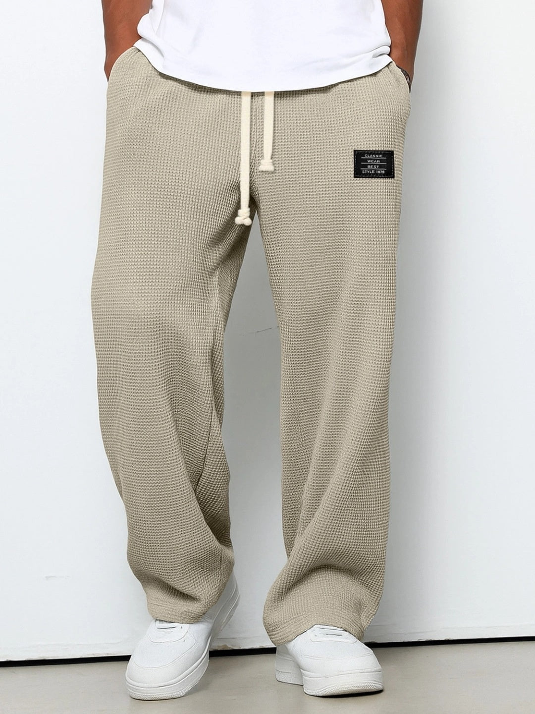Drapey Straight-Leg Trousers