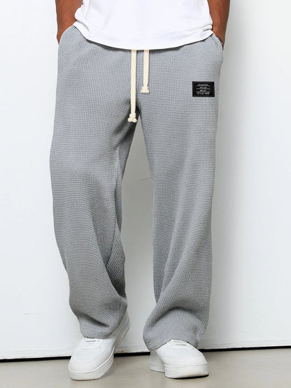 Drapey Straight-Leg Trousers