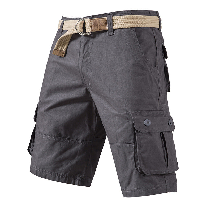 Heavy-Duty Cargo Shorts, 6-Pocket Workwear