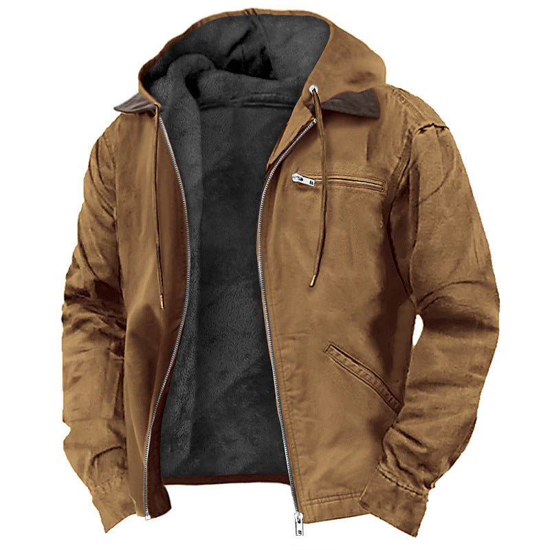 Hooded Utility Winter Jacket