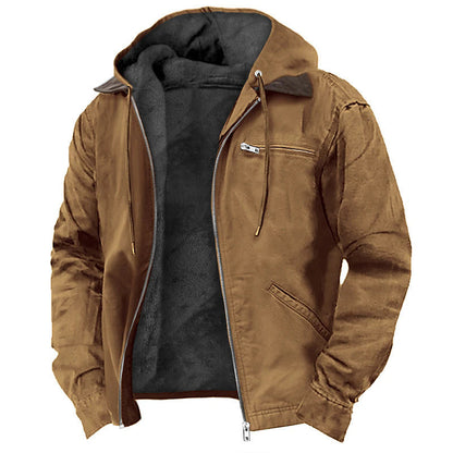 Hooded Utility Winter Jacket