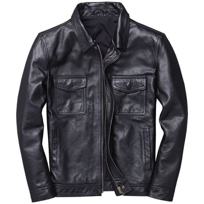 Insulated Moto Leather Jacket