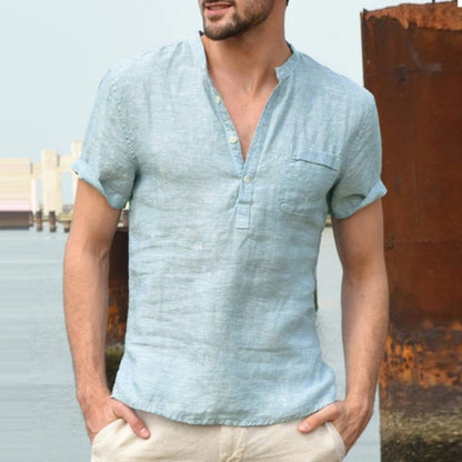 Breathable Knit Polo Shirt