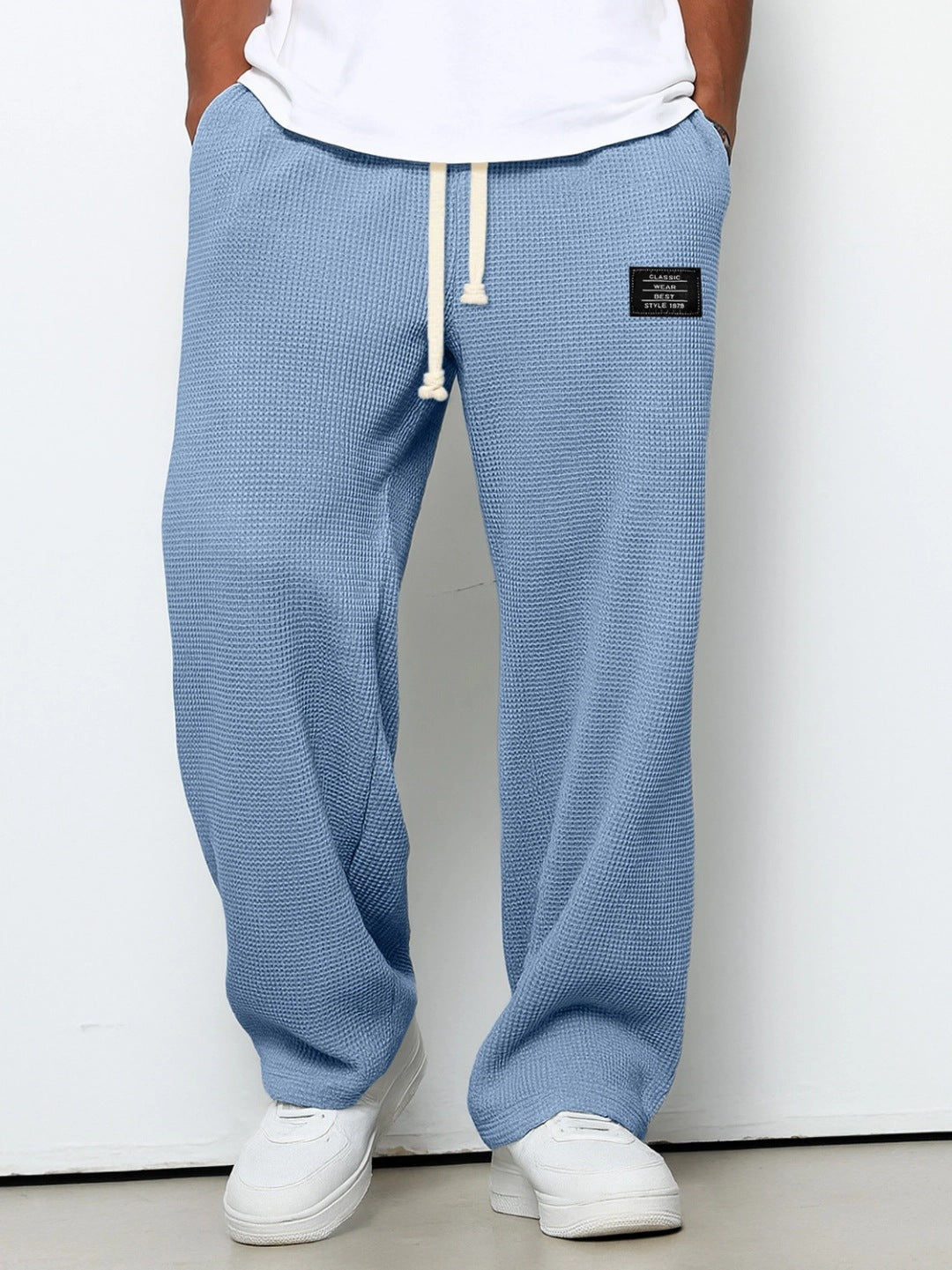 Drapey Straight-Leg Trousers