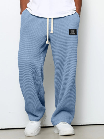Drapey Straight-Leg Trousers