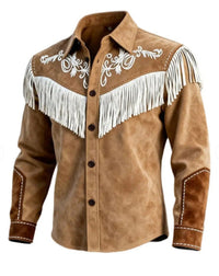 Light Brown & White