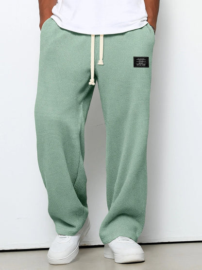 Drapey Straight-Leg Trousers