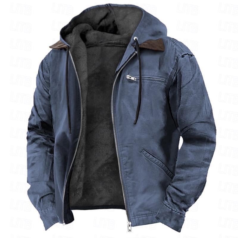 Hooded Utility Winter Jacket
