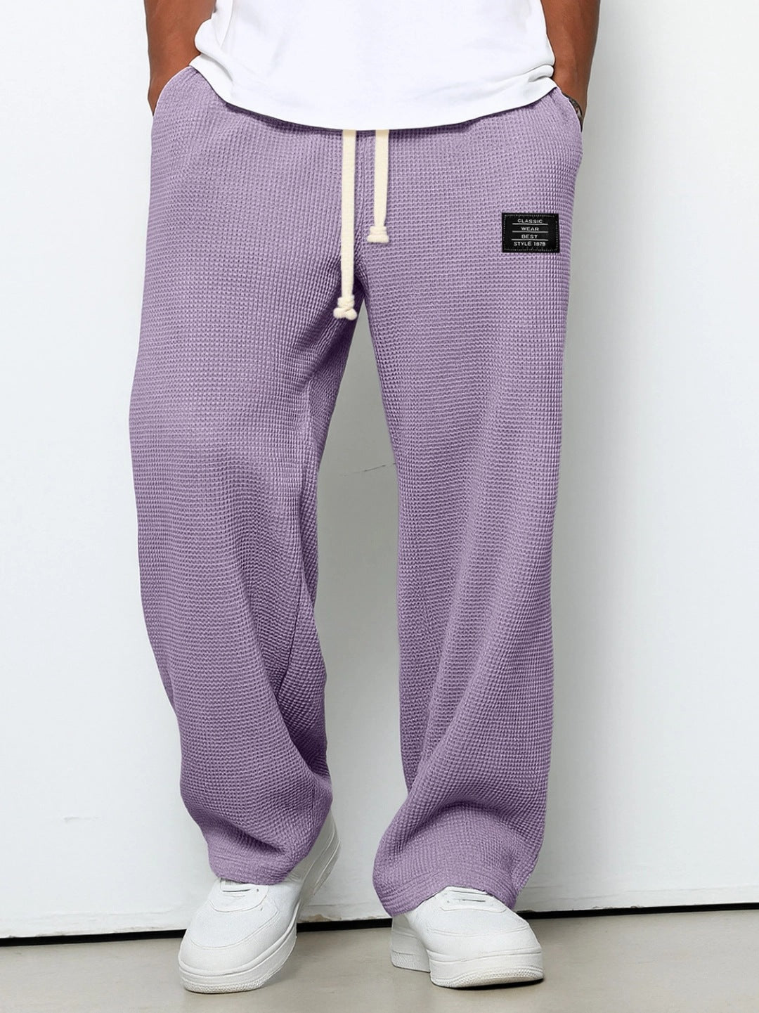 Drapey Straight-Leg Trousers