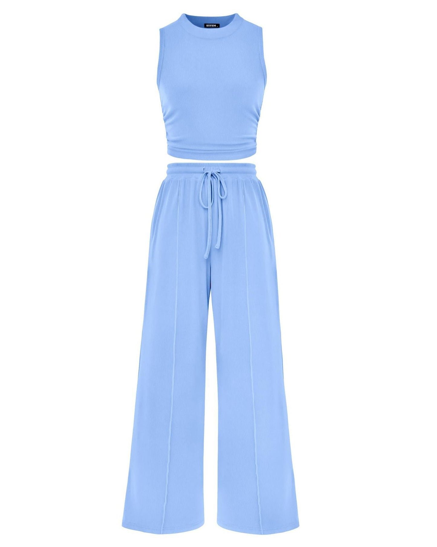 Knit Vest & Wide Leg Set
