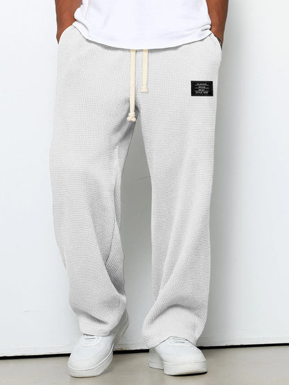 Drapey Straight-Leg Trousers
