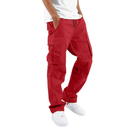 Drawstring Cargo Pants